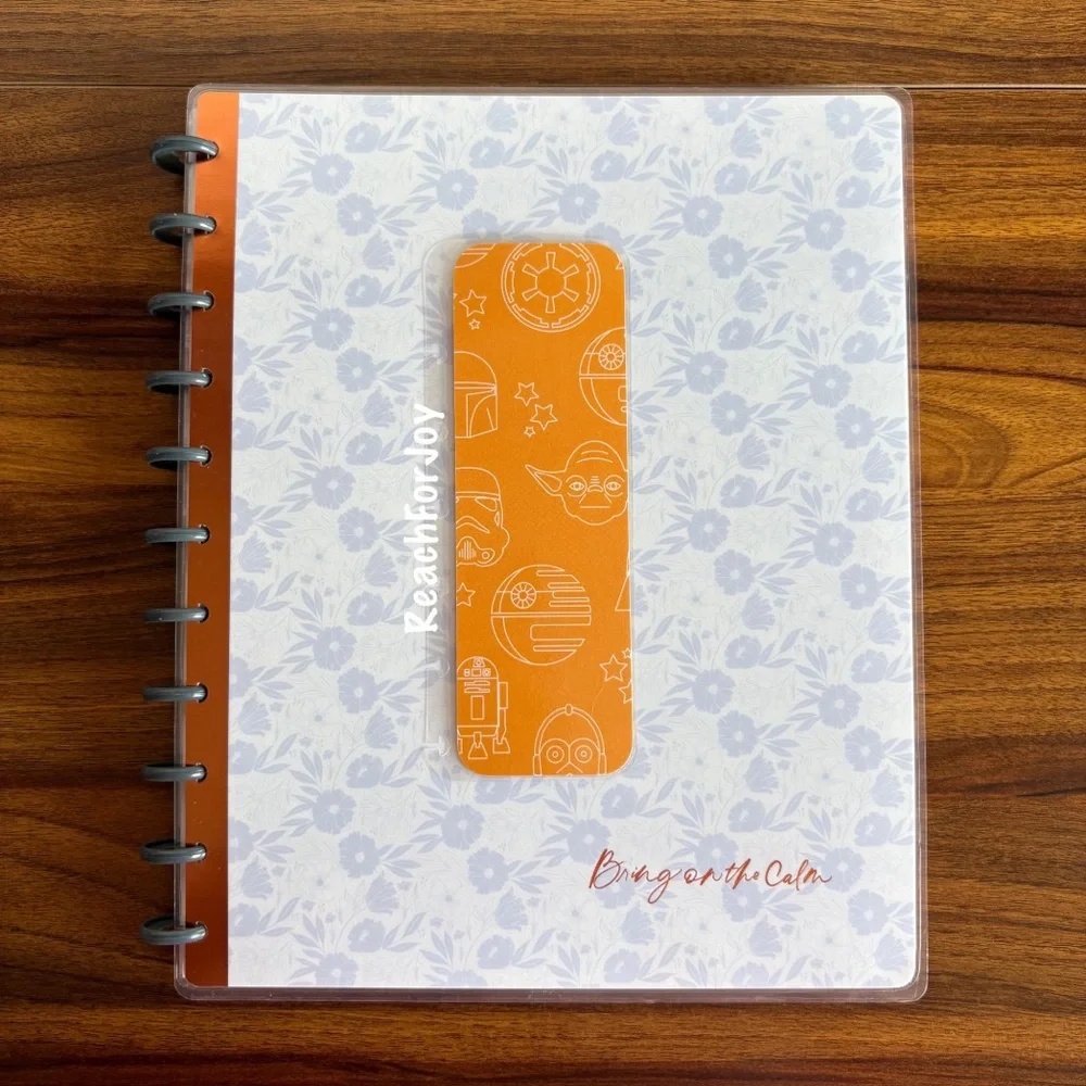 Happy Planner Bookmark Star Wars Disney Page Holder Handmade Yoda R2D2 C3PO